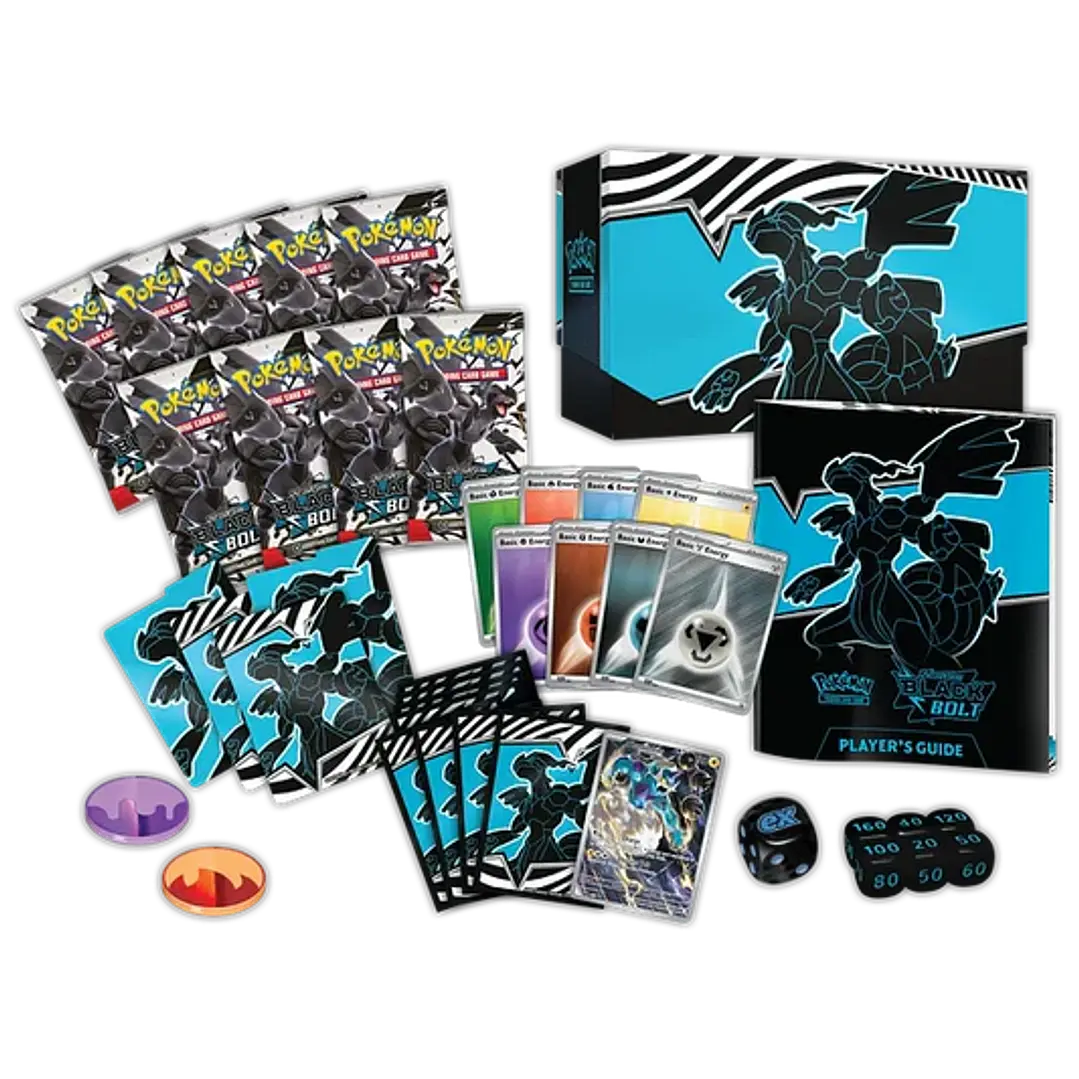 Pokemon TCG: Scarlet & Violet - Black Bolt / White Flare- Elite Trainer Box