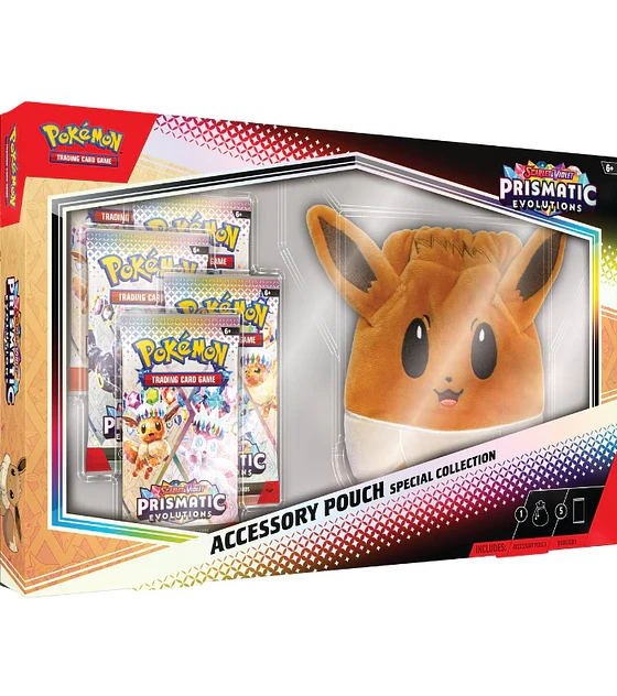Pokémon TCG: Prismatic Evolutions Special Collection Pouch