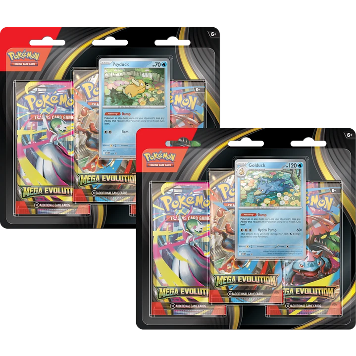 Pokémon TCG: Mega Evolution - 3-Pack Blister