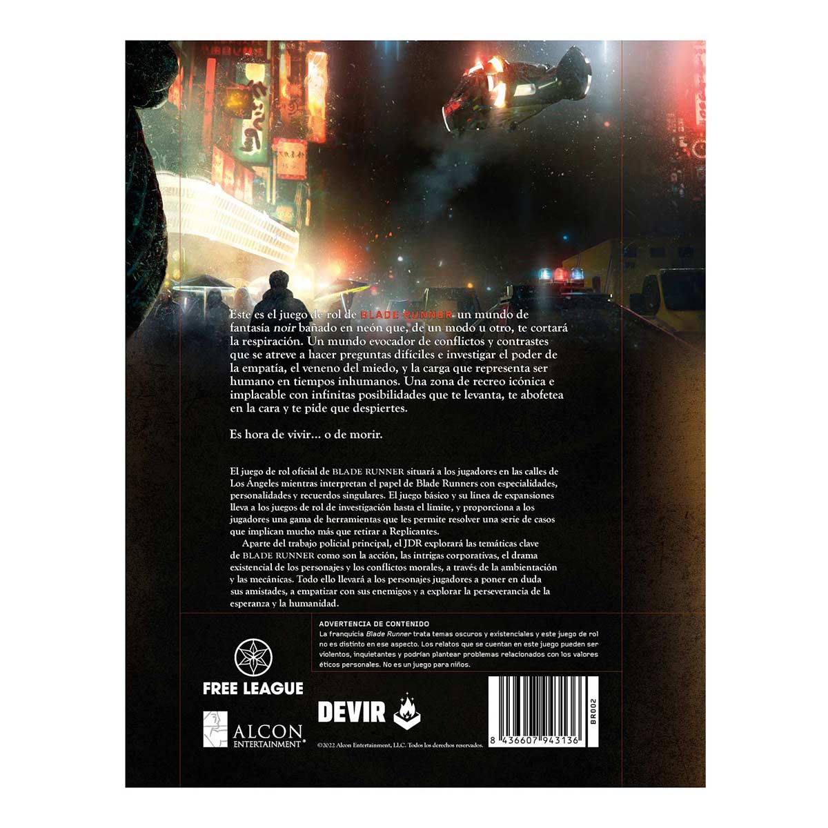 Blade Runner: El Juego de Rol Reglas Básicas