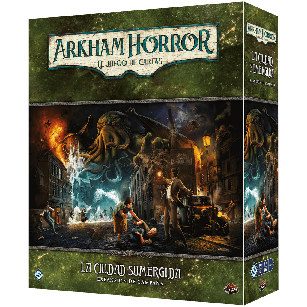 ARKHAM HORROR LCG - LA CIUDAD SUMERGIDA EXPA CAMPAÑA
