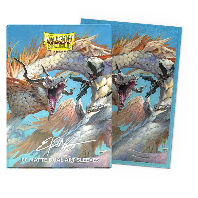 Dragon Shield Sleeves: Standard DUAL- Matte-'The Ejsingandr' Art, Limited Edition (100 ct.)