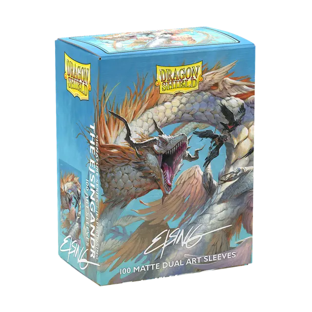 Dragon Shield Sleeves: Standard DUAL- Matte-'The Ejsingandr' Art, Limited Edition (100 ct.)