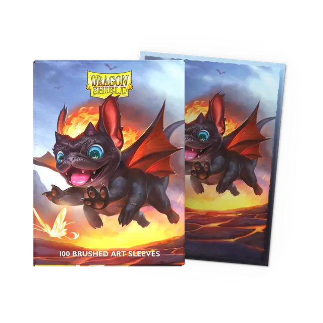 Dragon Shield Sleeves: Standard- Brushed 'Wufdragon' (100 ct.)