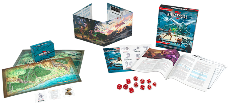 Kit esencial de Dungeons & Dragons (Idioma Inglés)