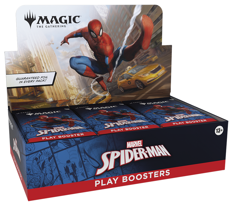 Magic: The Gathering - Universes Beyond- Marvel Spider-Man Play Booster Display