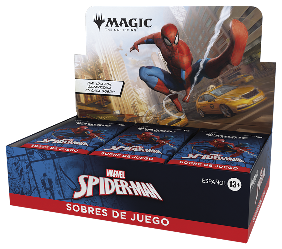 Magic: The Gathering - Universes Beyond- Marvel Spider-Man Play Booster Display