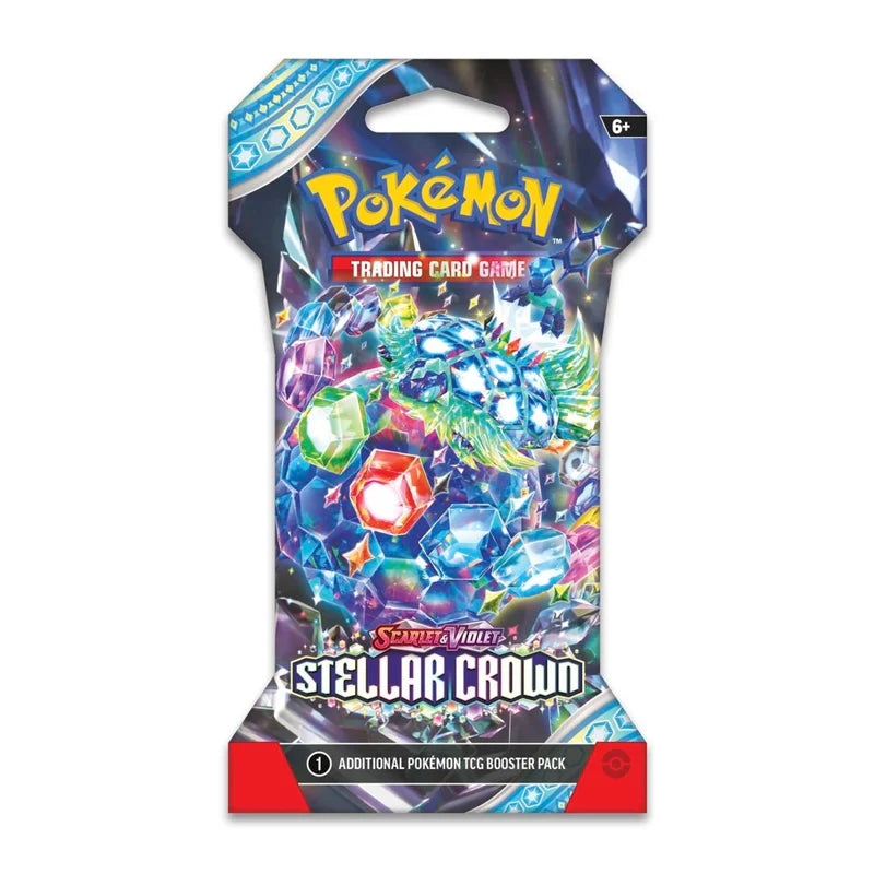 Pokemon TCG: Spanish Scarlet & Violet 07 Stellar Crown- Sleeved Booster