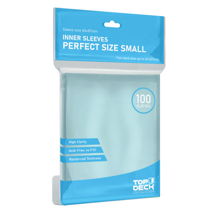 Inner Sleeves Small Perfect Size Top Deck
