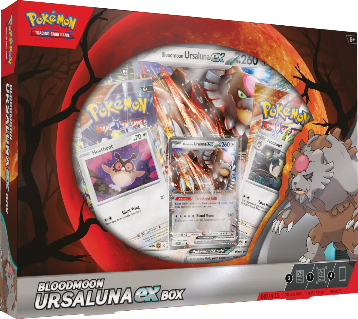Pokémon TCG: Bloodmoon Ursaluna ex Box (Inglés)