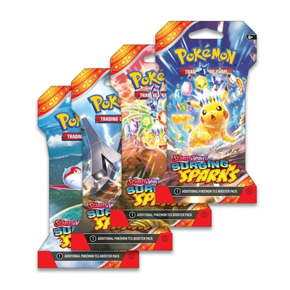 Pokemon TCG: Surging Sparks Sleeved Booster