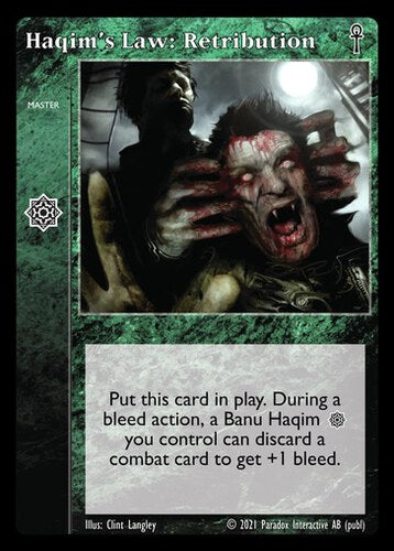 Vampire: The Eternal Struggle - Mazo Sangre Nueva Banu Haqim