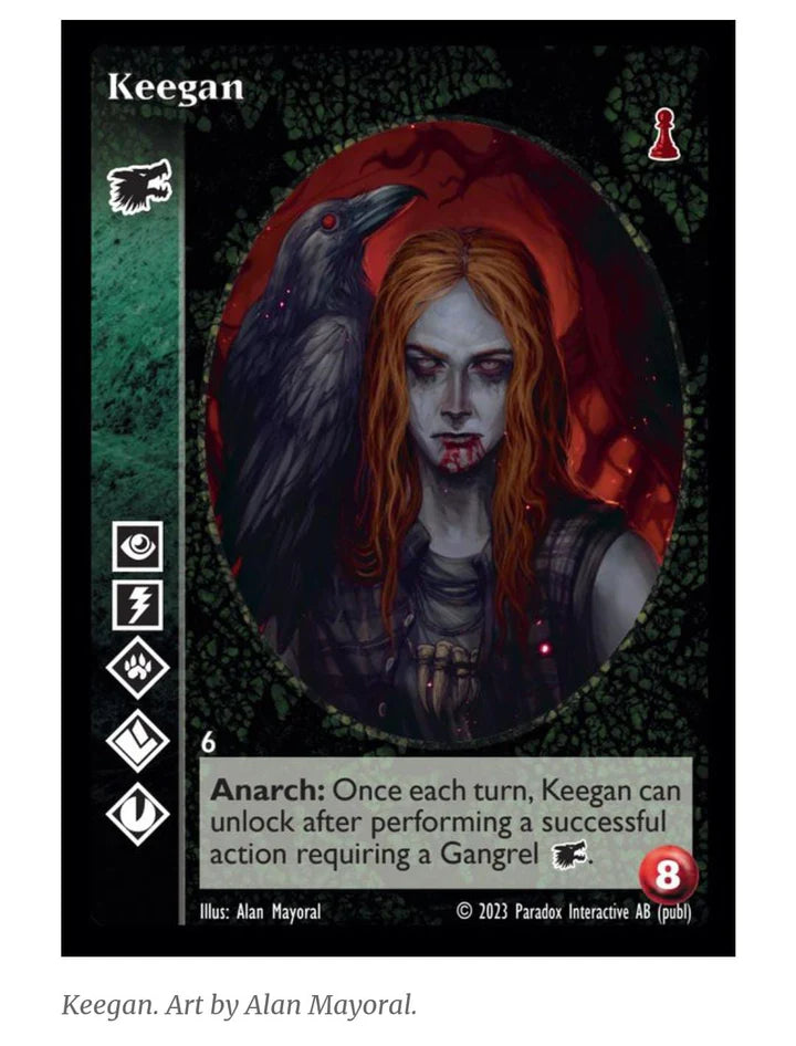 Vampire: The Eternal Struggle - Mazo Sangre Nueva Gangrel