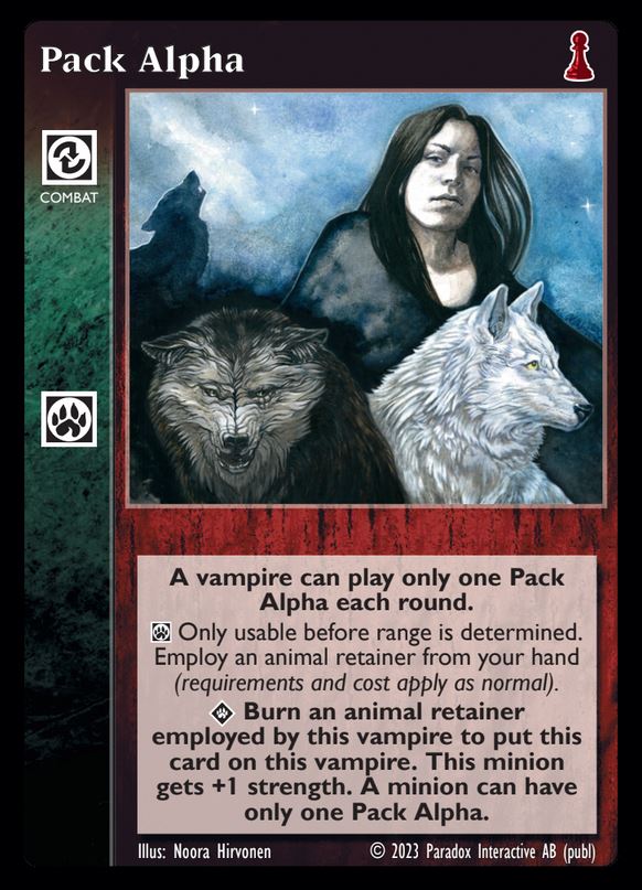 Vampire: The Eternal Struggle - Mazo Sangre Nueva Gangrel