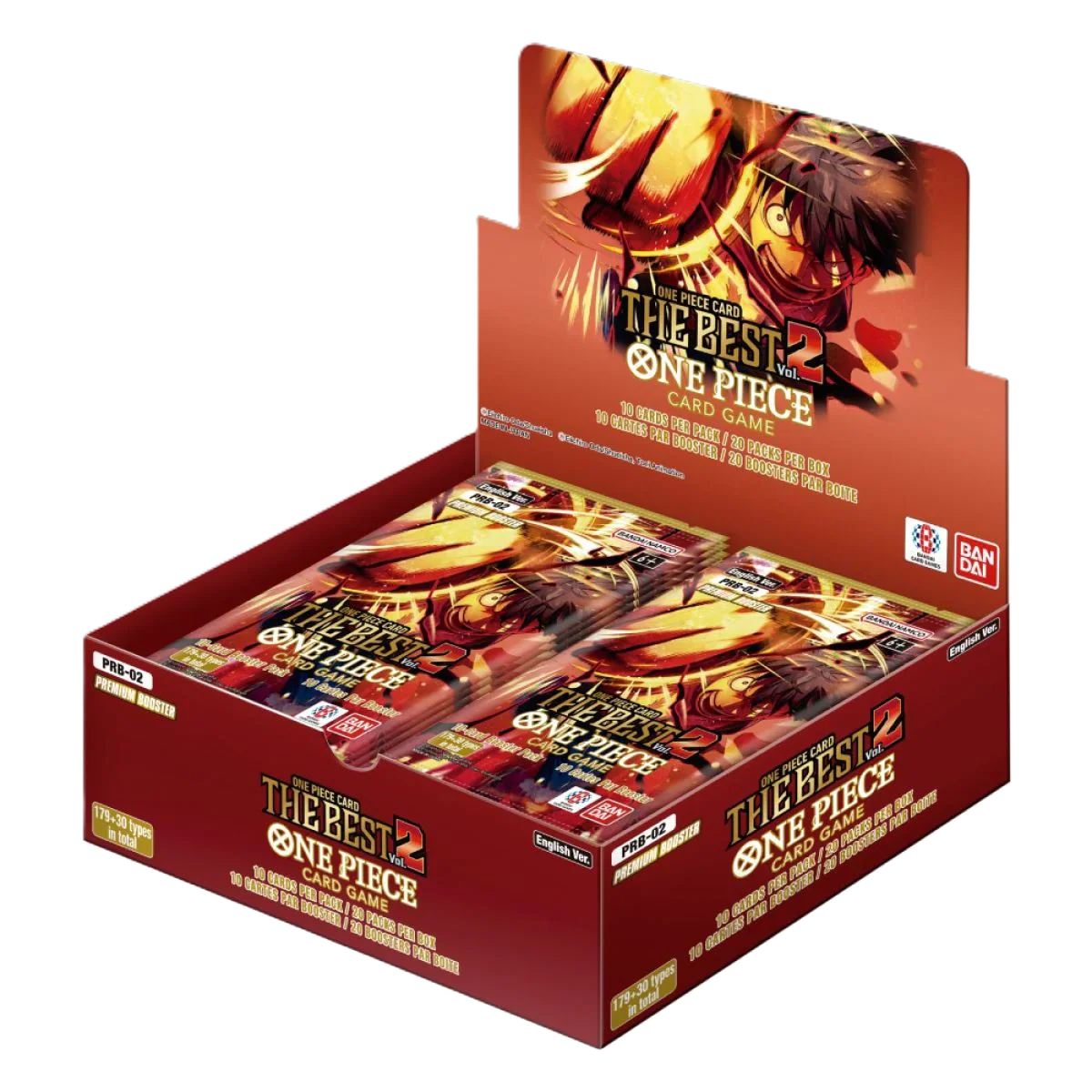 One Piece TCG: Premium Booster Display PRB02