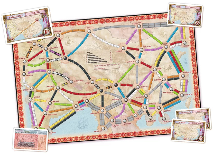 ¡Aventureros al Tren! Asia