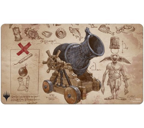Playmat The Brothers' War - Schematic Goblin Charbelcher