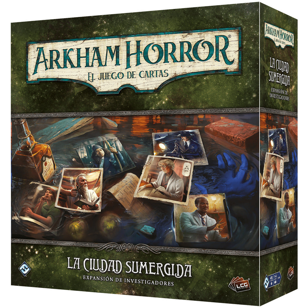 Arkham Horror LCG - La ciudad sumergida exp. Investigadores