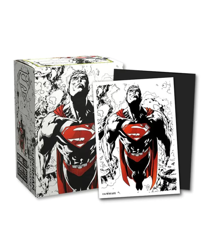 Dragon Shield Standard: Dual Art - Superman Core (Red/White Variant)