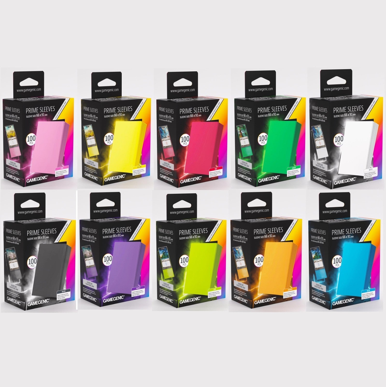 GG Matte Prime Sleeves 66x91