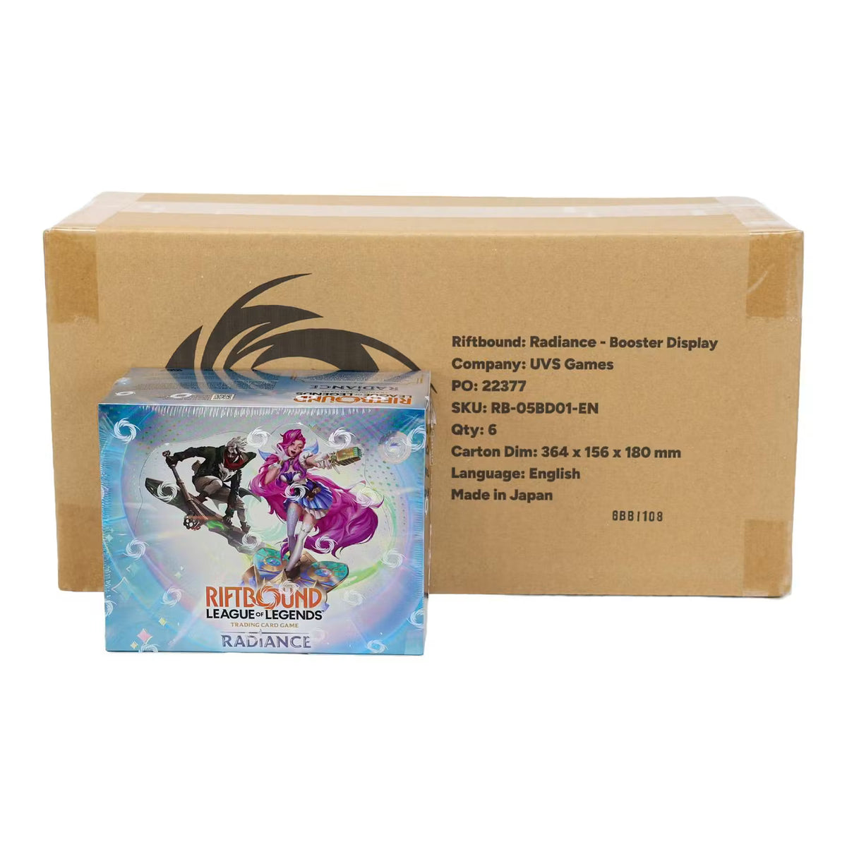 Riftbound: League of Legends TCG Radiance Booster Display