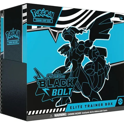Pokemon TCG: Scarlet & Violet - Black Bolt / White Flare- Elite Trainer Box