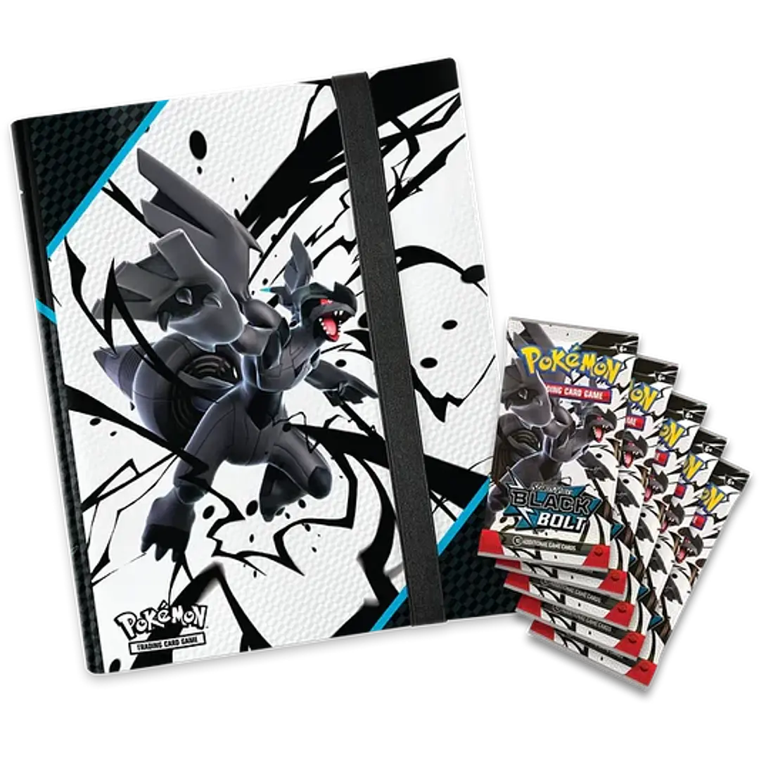 Pokemon TCG: Scarlet & Violet White Flare & Black Bolt Binder Collection