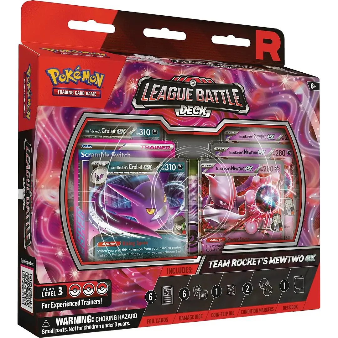 Team Rocket's Mewtwo EX - League Battle Deck