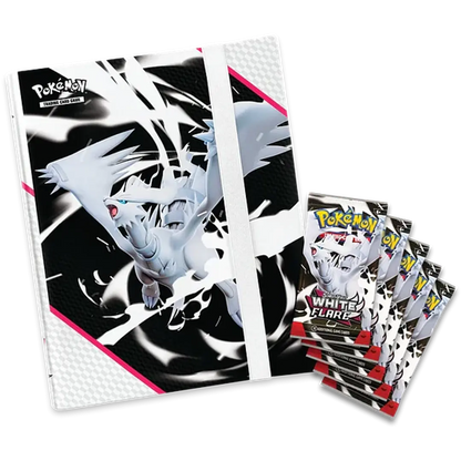 Pokemon TCG: Scarlet & Violet White Flare & Black Bolt Binder Collection