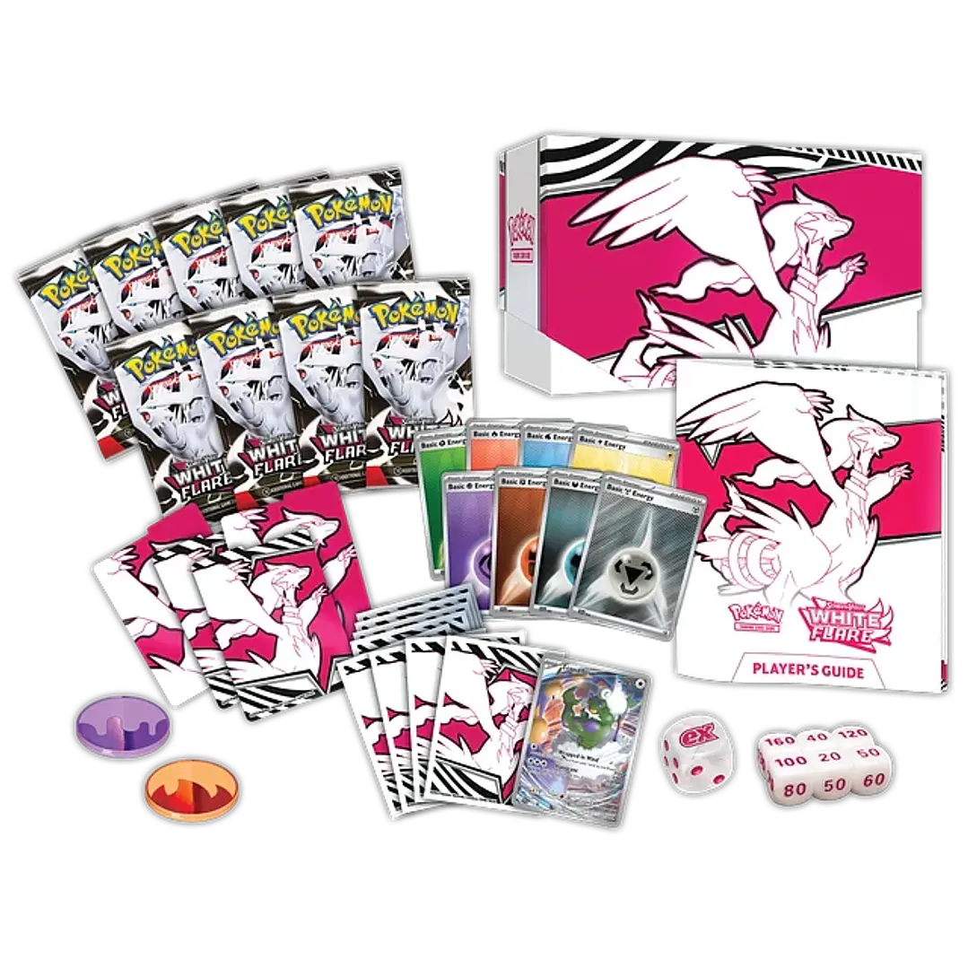 Pokemon TCG: Scarlet & Violet - Black Bolt / White Flare- Elite Trainer Box