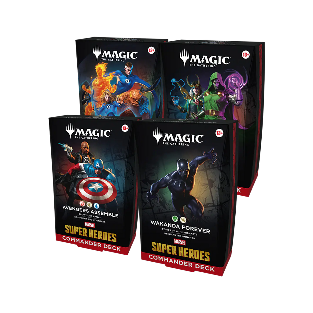 Magic: The Gathering® | Marvel Super Heroes Commander Decks