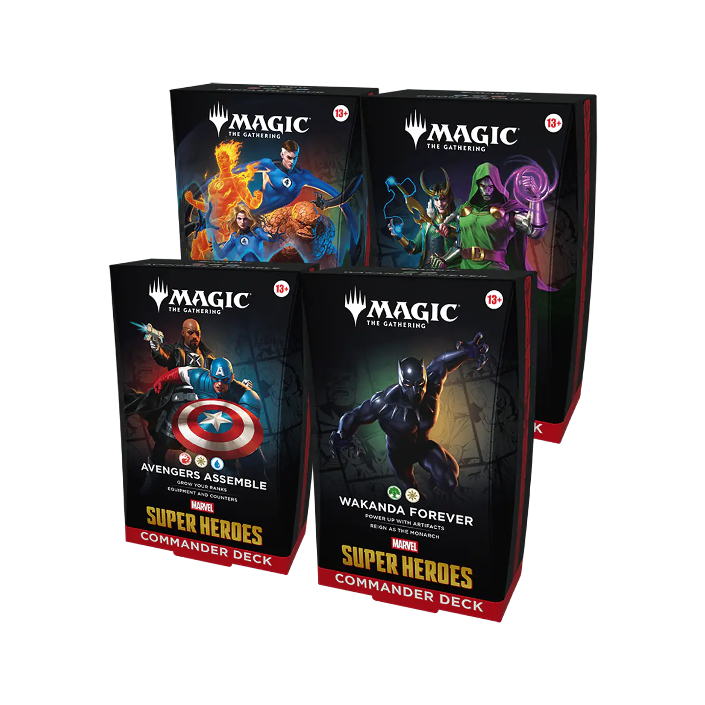 Magic: The Gathering® | Marvel Super Heroes Commander Decks