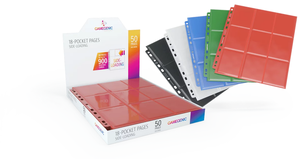GG Sideloading 18-Pocket Pages DISPLAY - White