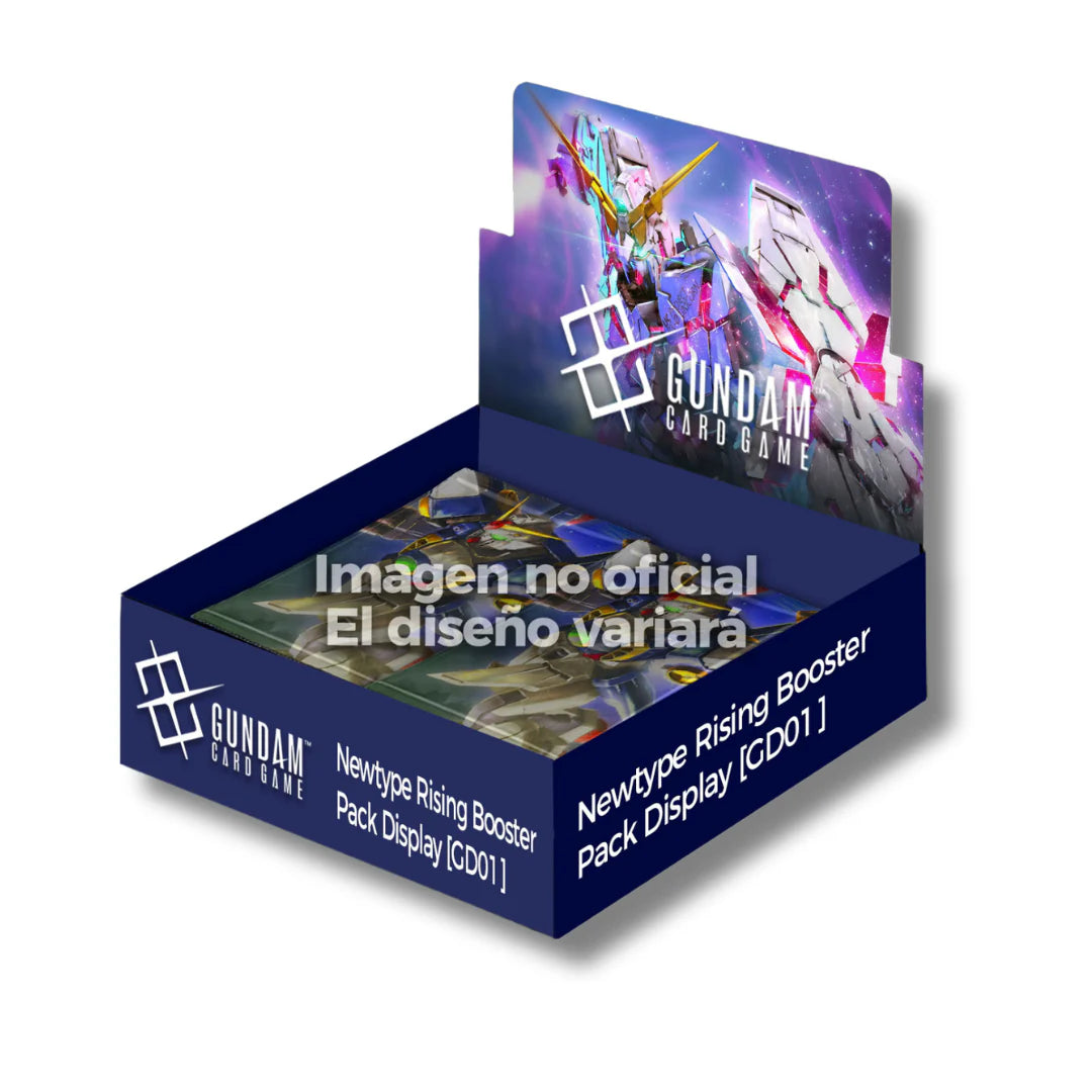Gundam Card Game: Newtype Rising Booster Pack Display [GD01]