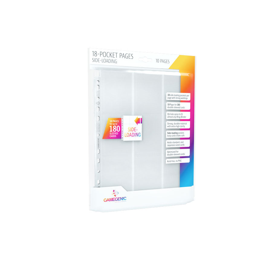 GG Sideloading 18-Pocket Pages DISPLAY - White