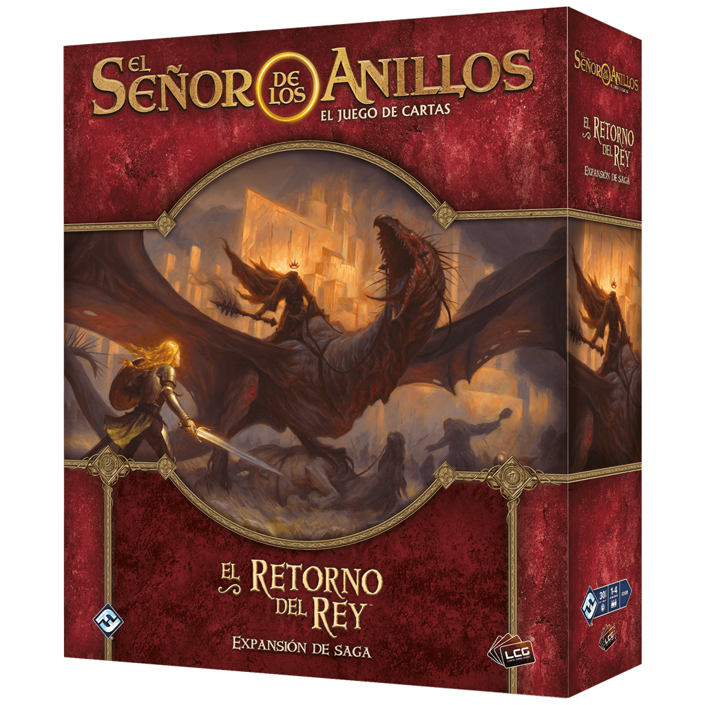 El Señor de los Anillos LCG - El Retorno del Rey expansión de saga