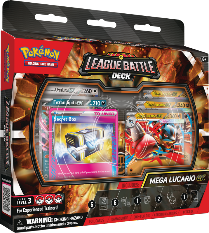 Pokemon TCG: Mega Lucario ex League Battle Deck