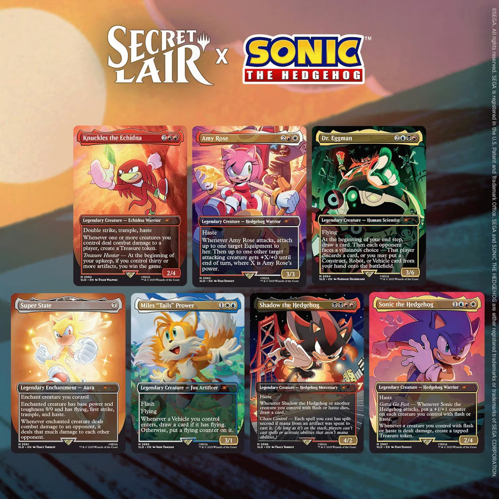 Secret Lair x Sonic: Friends & Foes