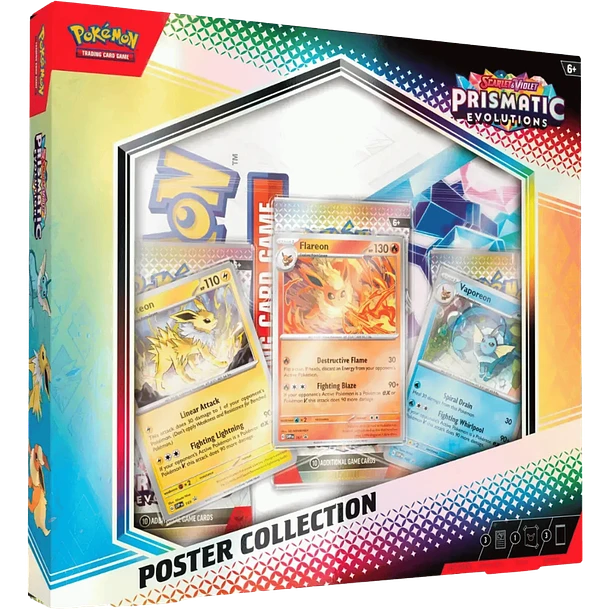 Pokémon TCG: Prismatic Evolutions Poster Collection