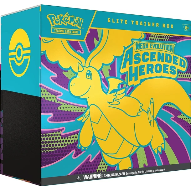 Pokemon TCG: Mega Evolution 02.5 Ascended Heroes- Elite Trainer Box