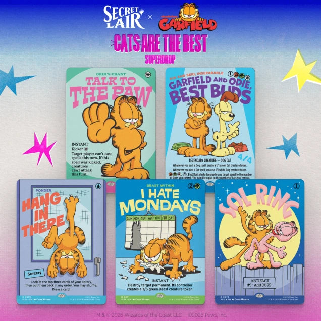 Magic: The Gathering - Secret Liar x Garfield -