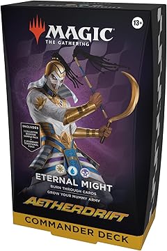 Magic: The Gathering - Aetherdrift - Mazos de Commander - Poder eterno