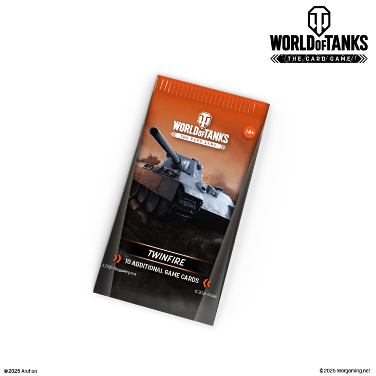 World of Tanks the Card Game: Twinfire- Booster Display
