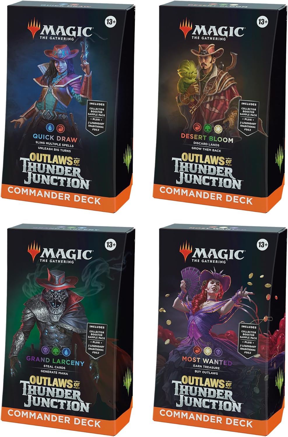 Magic: The Gathering Outlaw of Thunder Junction Commander Deck