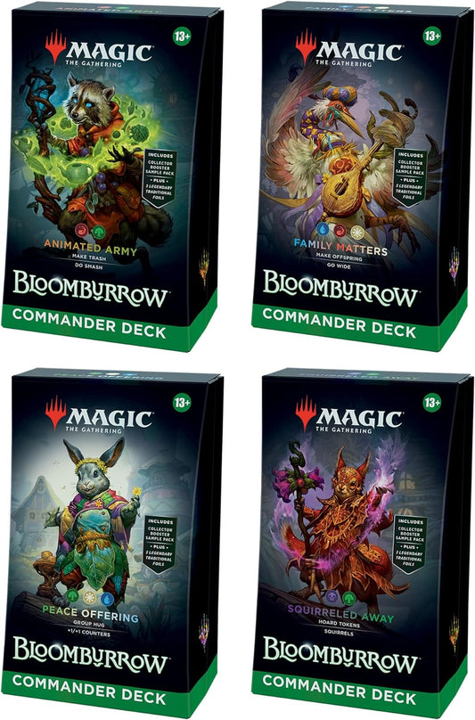 Magic: The Gathering - Bloomburrow - Mazos de Commander