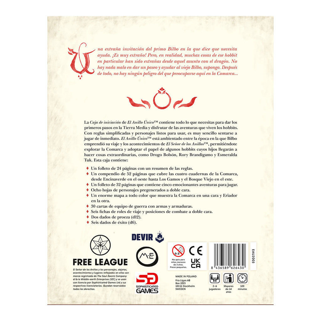 El Anillo Único - Caja de Inicio