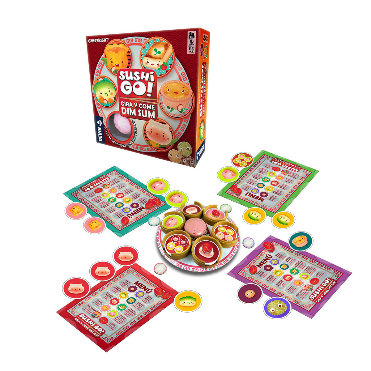 Sushi Go! Gira y come Dim Sum