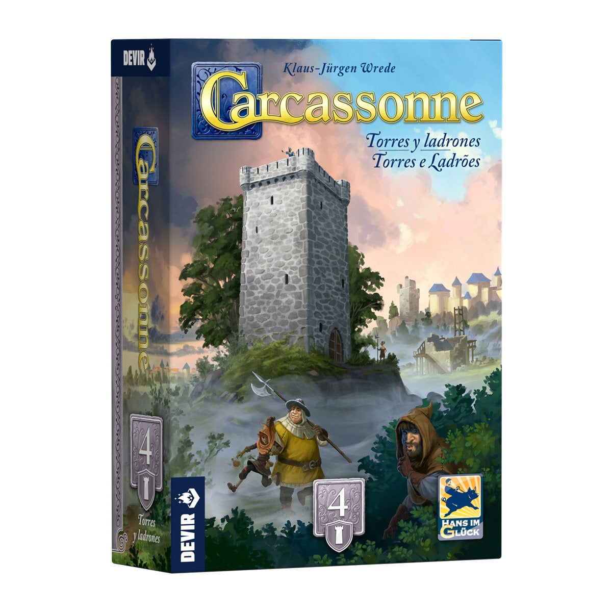 Carcassonne Torres y Ladrones Expansión