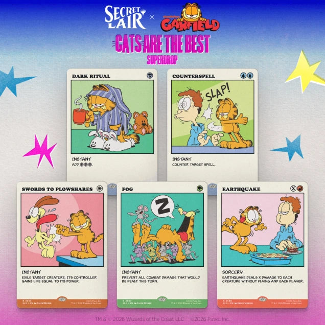 Magic: The Gathering - Secret Lair x Garfield - As Intended
