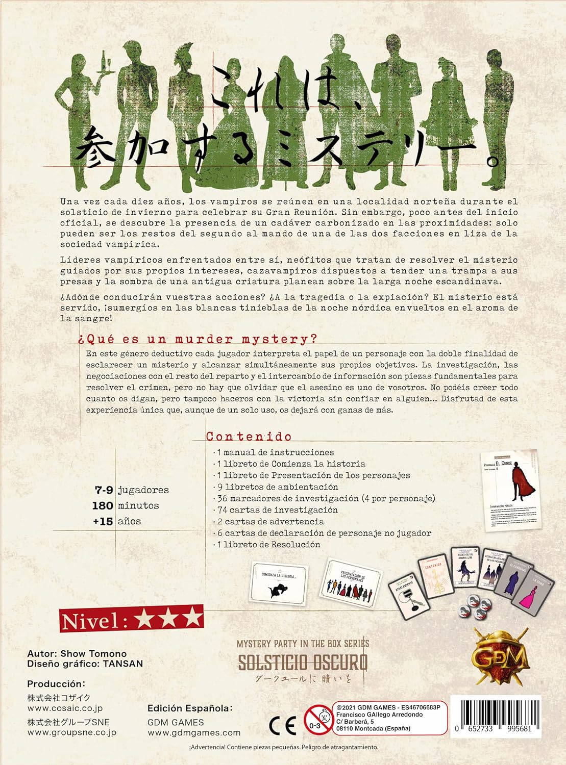 Mystery Party: Solsticio Oscuro